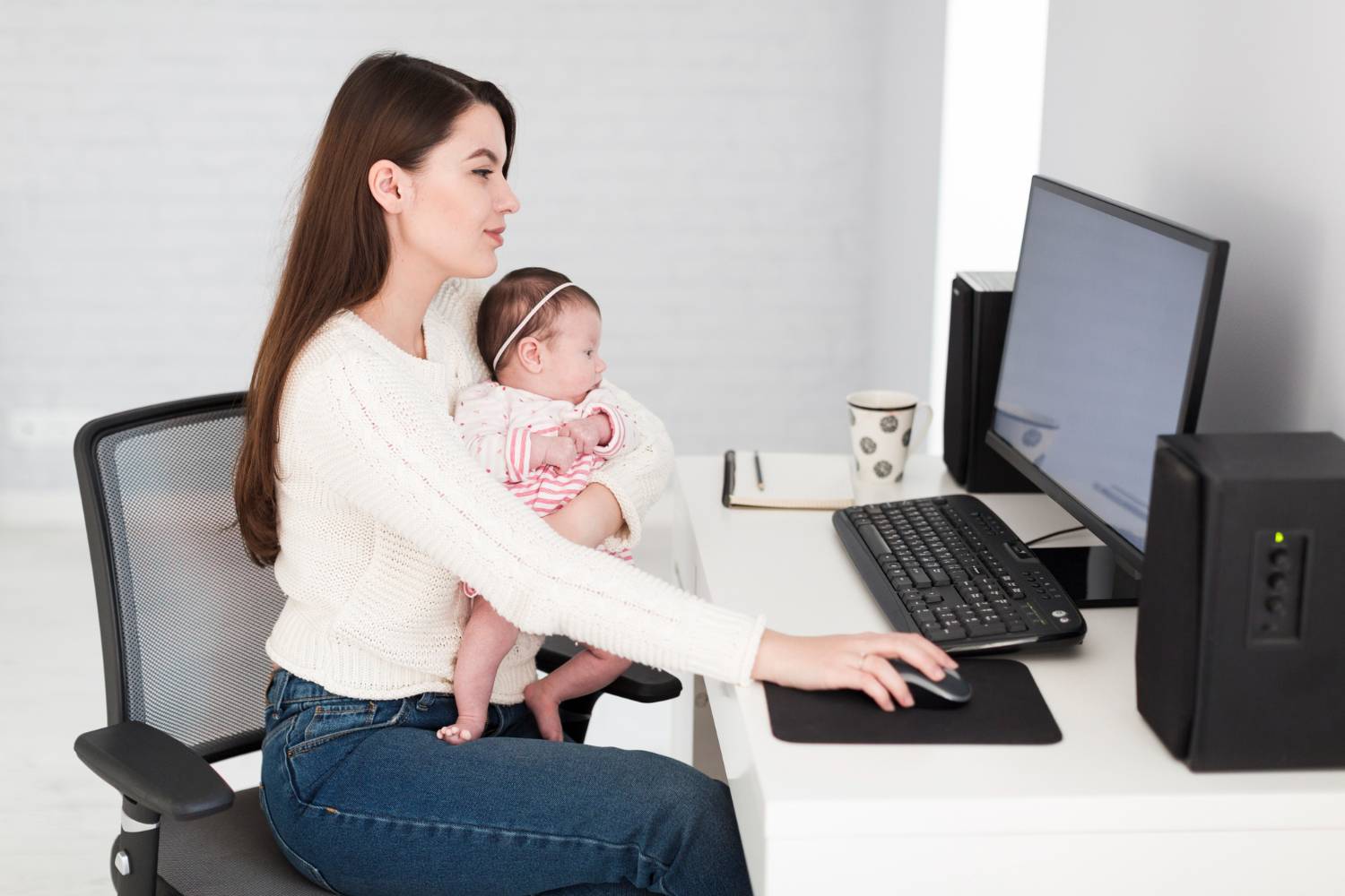 Virtual Assistant with a Baby