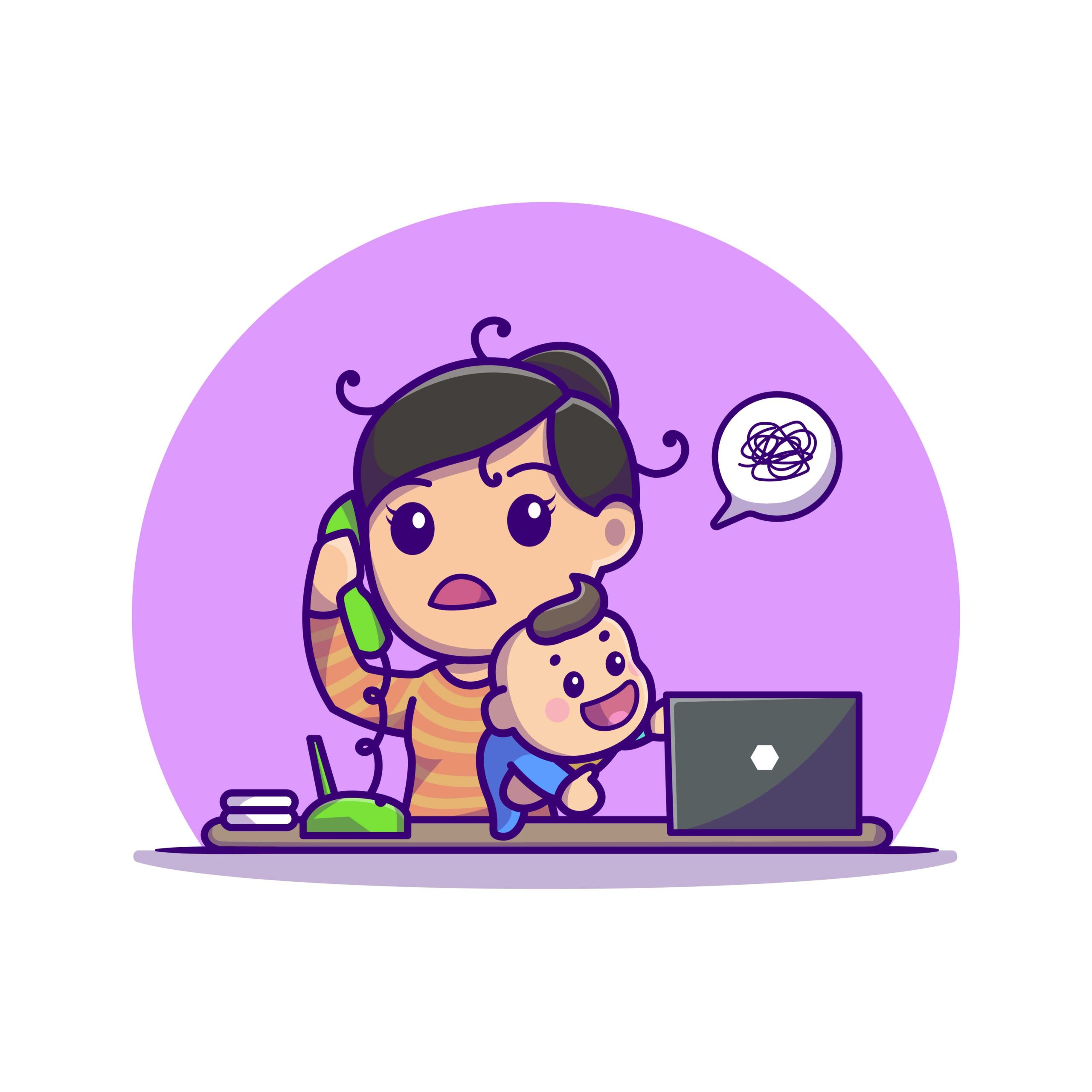 Virtual Assistant with a Baby